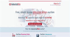 Desktop Screenshot of industrialbids.eu